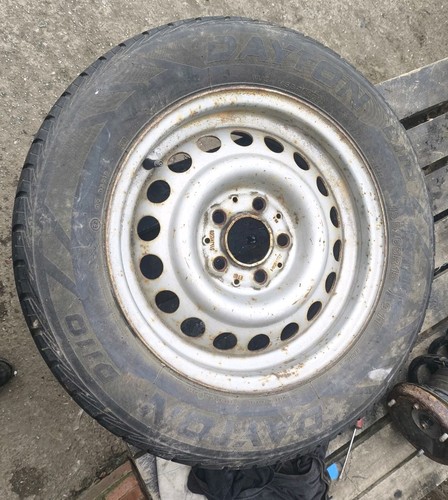 Spare wheel with - wheel, tyre