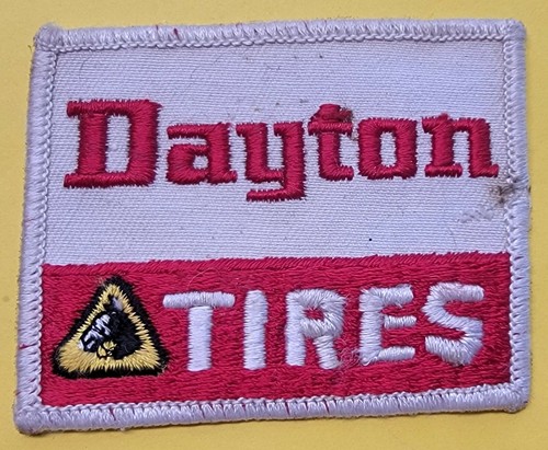 Vintage dayton tires patch - vintage,