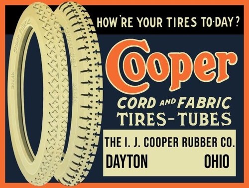 Cooper cord fabric tires - cord,