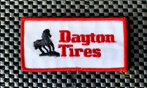 Dayton tires embroidered sew - tires,