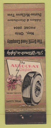 Matchbook cover dayton - matchbook,