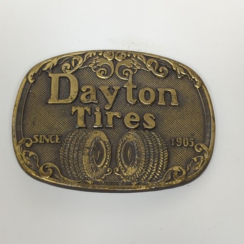Vintage dayton tires brass - dayton,