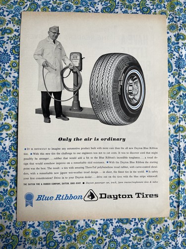 Vintage 1964 blue ribbon - blue,