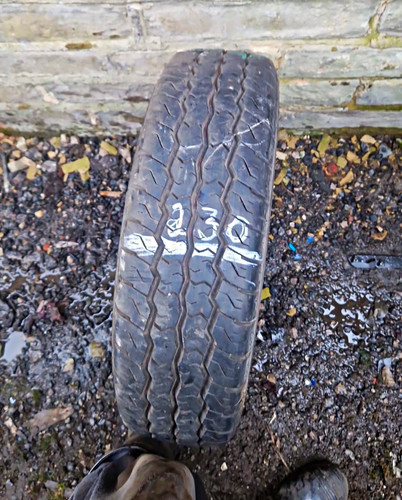 Dayton 185 r14c van tyre - tyre, 7.6mm