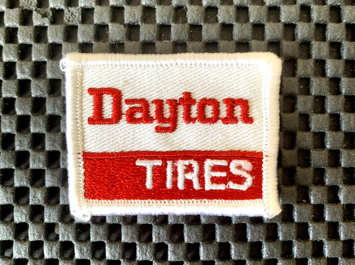 Dayton tires embroidered sew - tires,